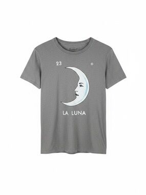 Loteria La Luna Crescent Moon Graphic Tee - SKU 1188